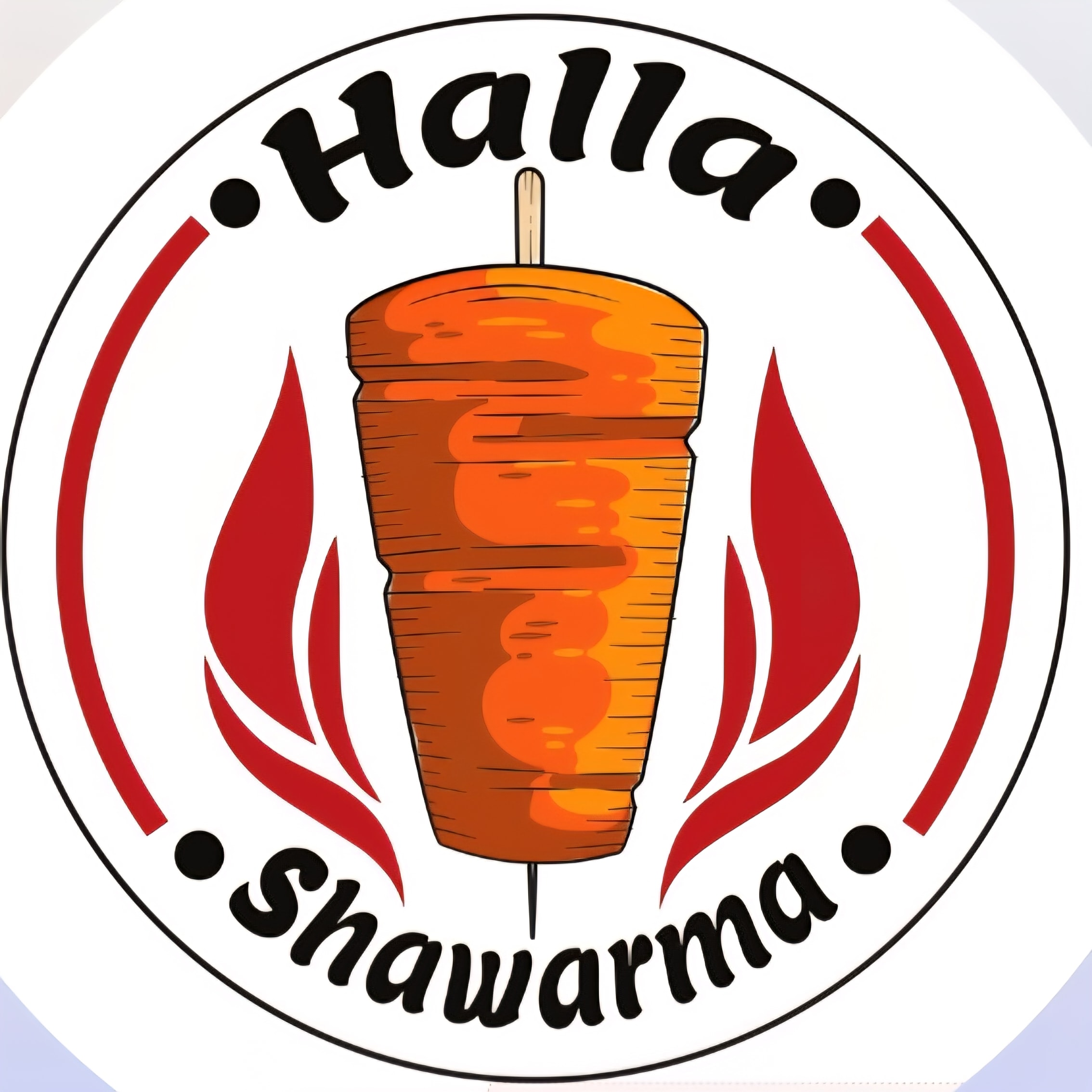 Logo Halla Shawarma