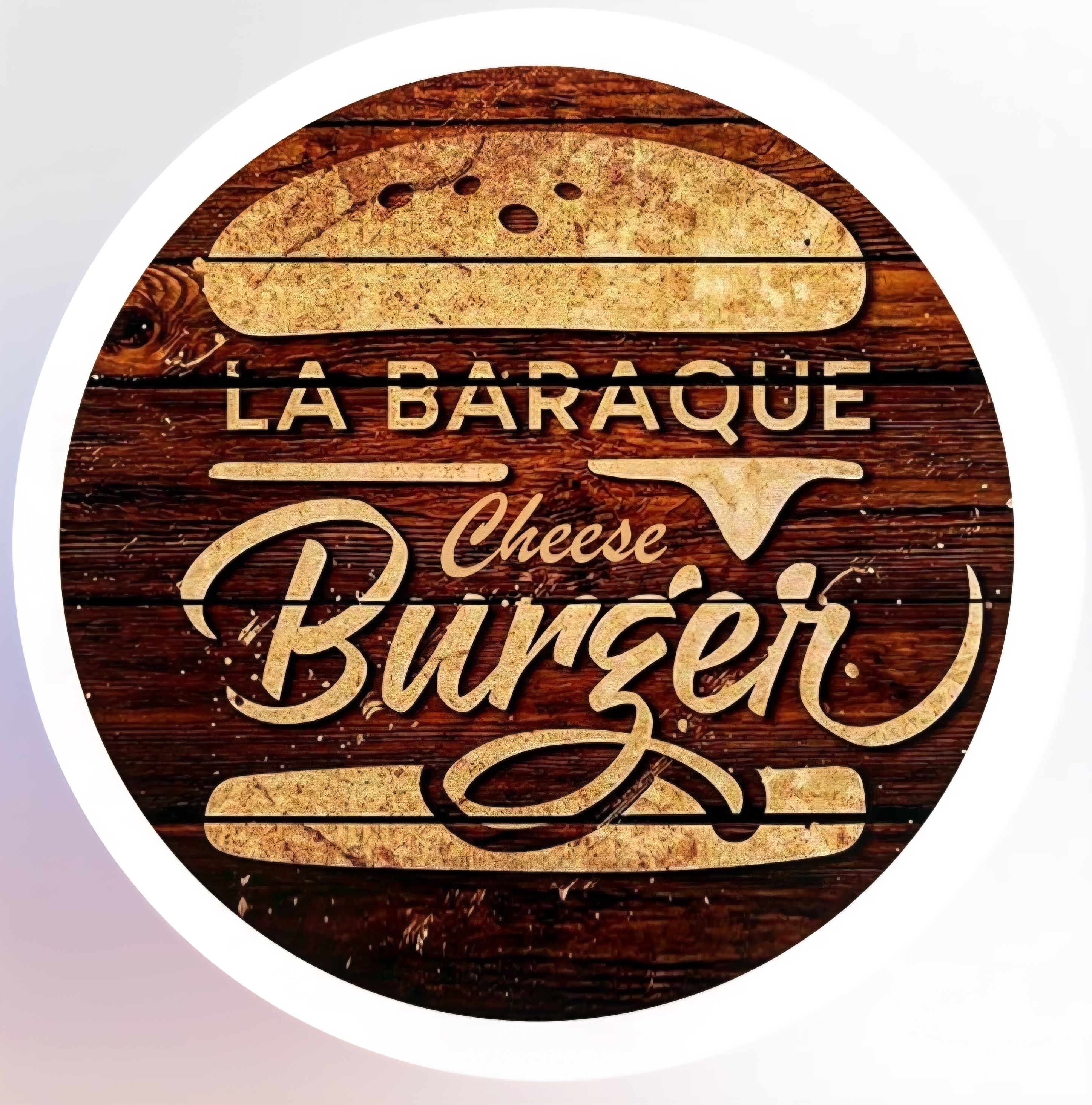 Logo La Baraque Cheese Burger